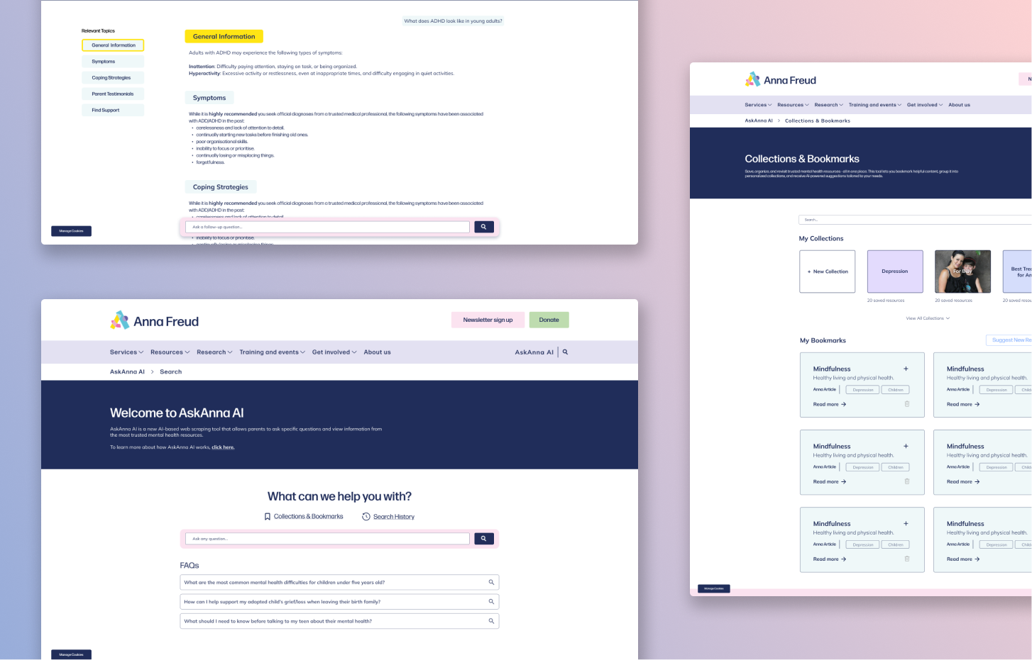 Anna Freud project preview